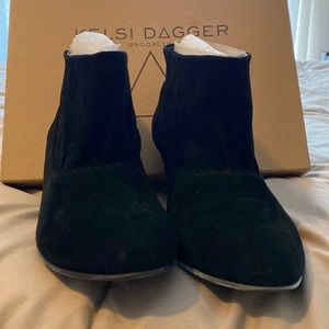 Kelsi Dagger Brooklyn 7.5 Suede Bootie